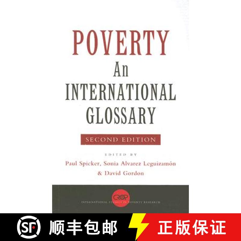 预订 Poverty: An International Glossary [9781842778234]