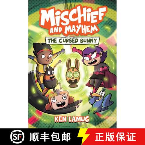 【3-4周达】Mischief and Mayhem #2: The Cursed Bunny: A Graphic Novel [9780062970787]
