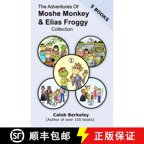 【3-4周达】The Adventures Of Moshe Monkey and Elias Froggy Collection [9781778500886]