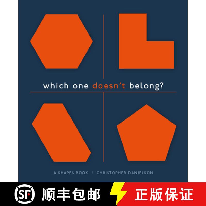 【3-4周达】Which One Doesn't Belong?: A Shapes Book, Softcover 5 pack [9781625311306]