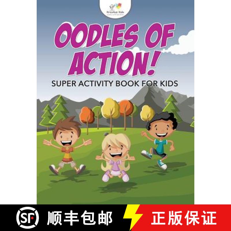 【2-3周达】Oodles of Action! Super Activity Book for Kids [9781683772248]