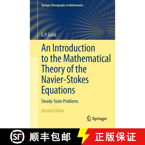 【3-4周达】精装 An Introduction to the Mathematical Theory of the Navier-Stokes Equations: Steady-sta... [9780387096193]