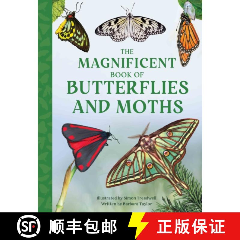 【2-3周达】Magnificent Book of Butterflies and Moths [9781915588425]