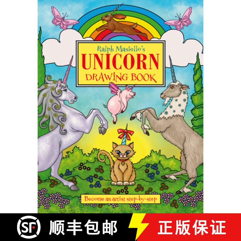 【3-4周达】Ralph Masiello's Unicorn Drawing Book [9781570917684]