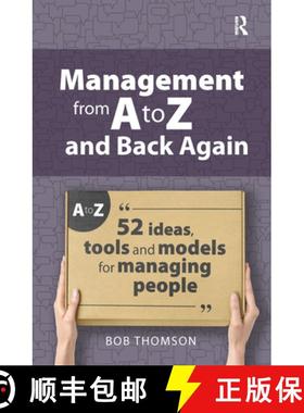 【3-4周达】Management from A to Z and back again: 52 Ideas, tools and models for managing people [9781041056171]