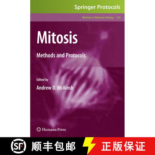 【3-4周达】精装 Mitosis: Methods and Protocols [9781603279925]