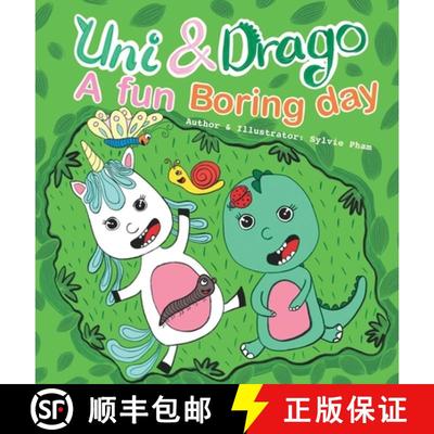 【3-4周达】Uni & Drago - A fun Boring day - A fun book full of colors and imaginations for kids (Uni ... [9781087895536]