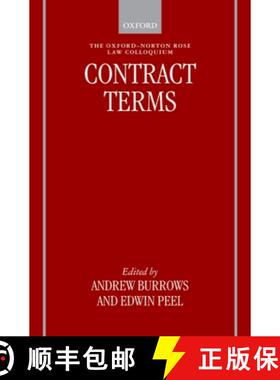 【3-4周达】Contract Terms [9780199229376]