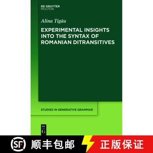 the Romanian Insights Into 9781501518072 Experimental 4周達 Syntax Ditransitives