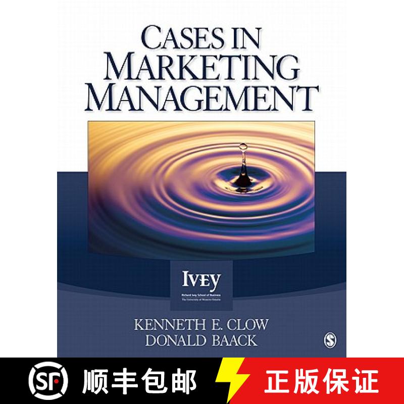【3-4周达】Cases in Marketing Management [9781412996037]
