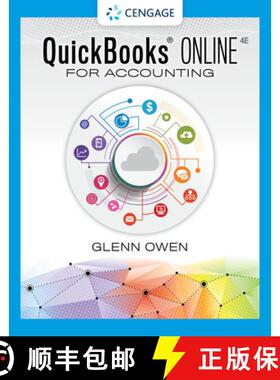 【3-4周达】Using QuickBooks (R) Online for Accounting 2021 [9780357442166]