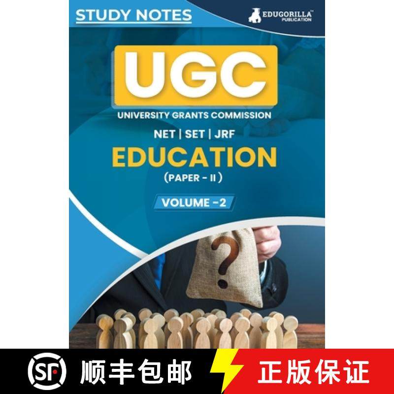 【3-4周达】UGC NET Paper II Education (Vol 2) Topic-wise Notes (English Edition) | A Complete Prepara... [9789355566959]