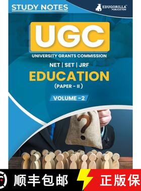【3-4周达】UGC NET Paper II Education (Vol 2) Topic-wise Notes (English Edition) | A Complete Prepara... [9789355566959]