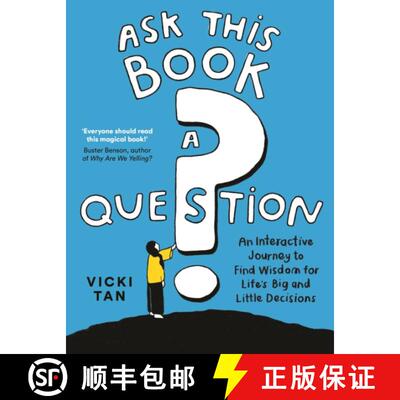 【3-4周达】Ask This Book a Question : An Interactive Journey to Find Wisdom for Life's Big and Little... [9781805224846]