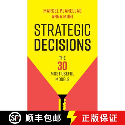 【3-4周达】精装 Strategic Decisions: The 30 Most Useful Models [9781108486248]
