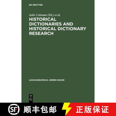 【3-4周达】精装 Historical Dictionaries and Historical Dictionary Research: Papers from the Internati... [9783484391239]