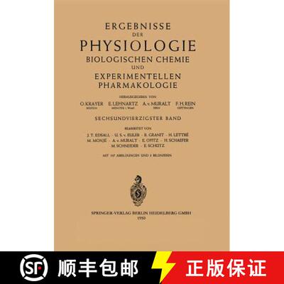 【3-4周达】Ergebnisse der Physiologie Biologischen Chemie und Experimentellen Pharmakologie : Sechsun... [9783642494727]