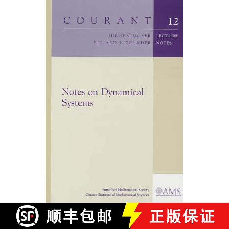 现货 动力学系统摘录 Notes on Dynamical Systems [9780821835777]