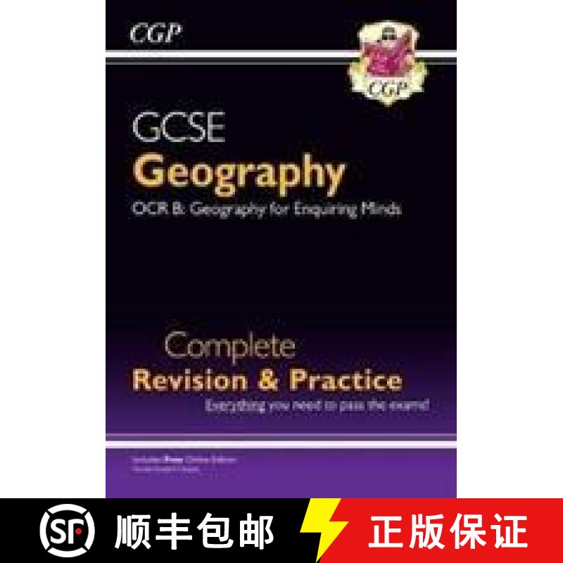 【2-3周达】New Grade 9-1 GCSE Geography OCR B Complete Revision & Practice (with Online Edition) [9781789080902]