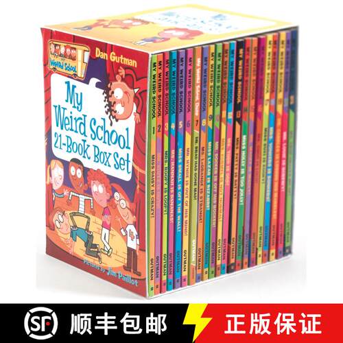 【3-4周达】My Weird School 21-Book Boxed Set [9780062022714]