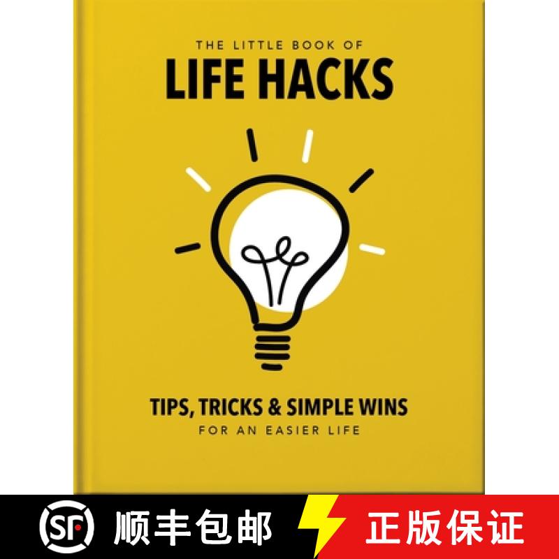 【3-4周达】The Little Book of Life Hacks [9781800696341]