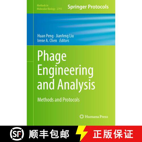 【3-4周达】精装 Phage Engineering and Analysis : Methods and Protocols [9781071637975]
