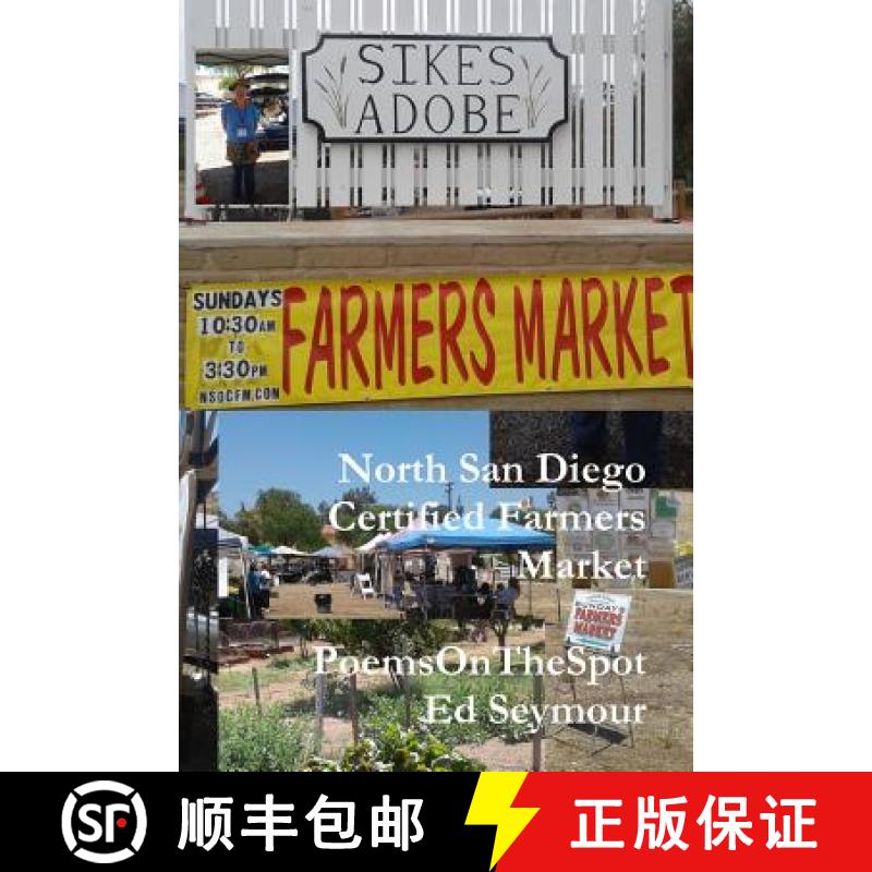 【3-4周达】North San Diego Certified Farmers Market [9781387186112]