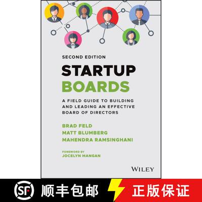 【3-4周达】精装 Startup Boards: A Field Guide to Building and Lead ing an Effective Board of Director... [9781119859284]