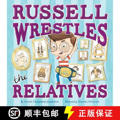 【3-4周达】精装 Russell Wrestles the Relatives [9781481491594]
