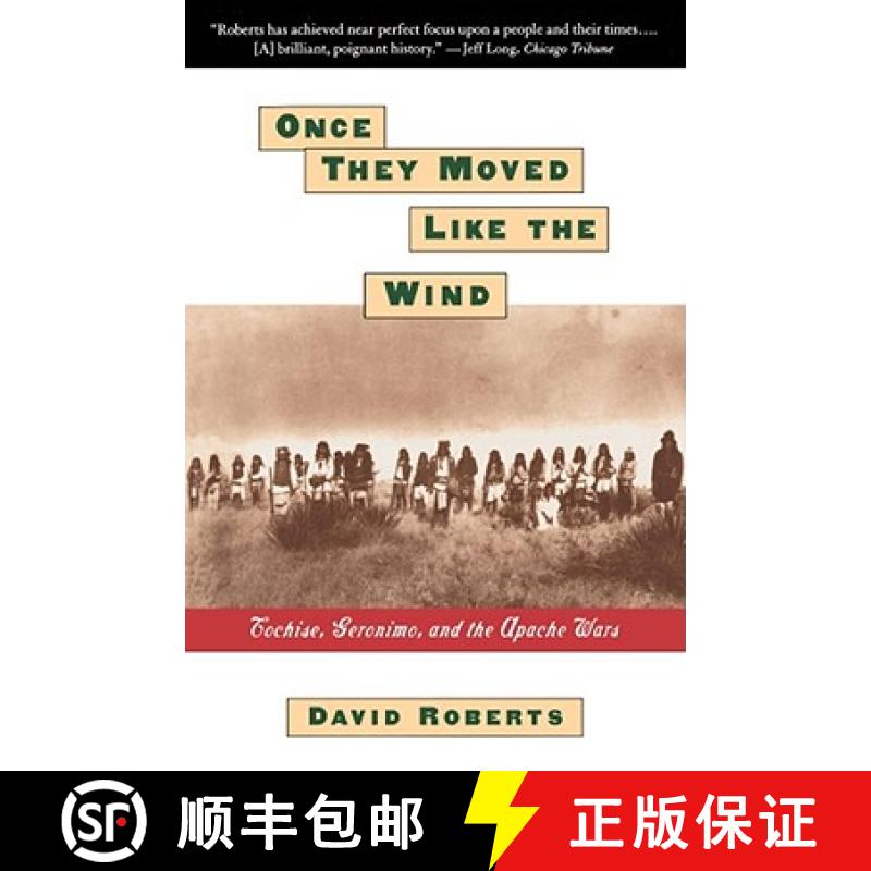 【3-4周达】Once They Moved Like the Wind: Cochise, Geronimo, and the Apache Wars [9780671885564]