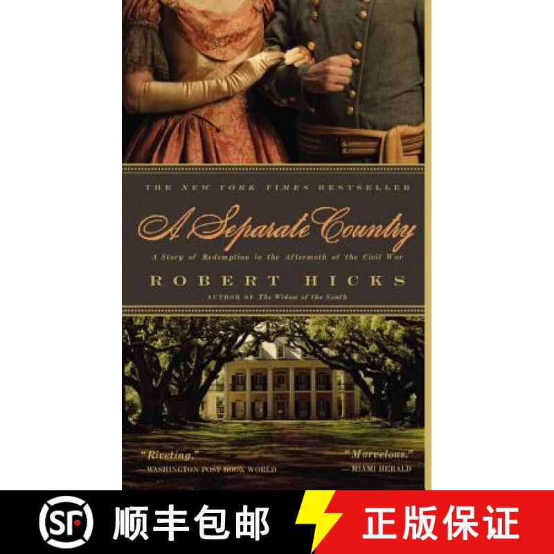 【3-4周达】A Separate Country: A Story of Redemption in the Aftermath of the Civil War [9780446581653]