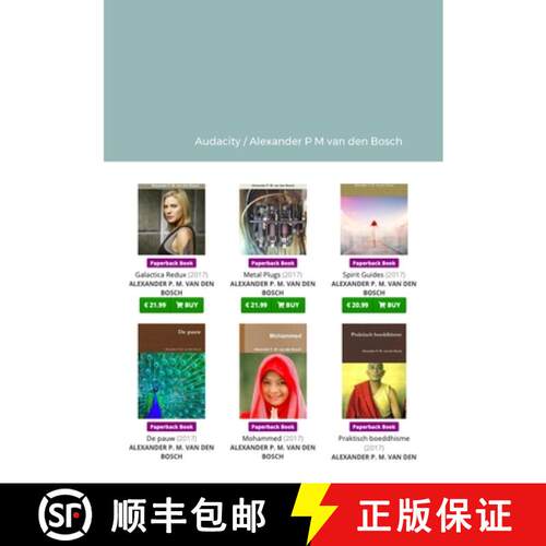 【3-4周达】Audacity [9781447757399]