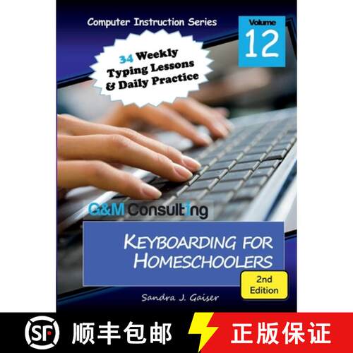 【3-4周达】Keyboarding for Homeschoolers, 2nd Edition [9781735279602]