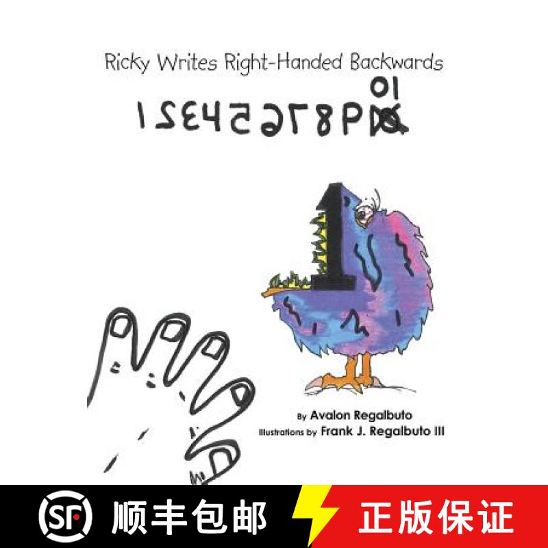 【2-3周达】Ricky Writes Right-Handed Backwards [9781512756920]