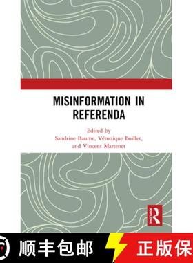 【3-4周达】MISINFORMATION IN REFERENDA MARTENE [9780367224035]