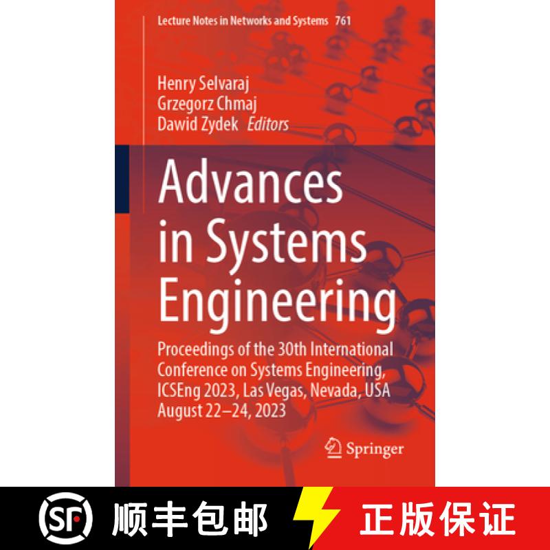 【3-4周达】Advances in Systems Engineering: Proceedings of the 30th International Conference on Syste... [9783031405785]