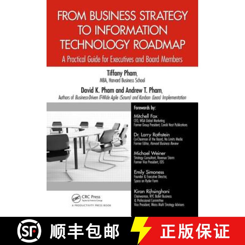 【3-4周达】From Business Strategy to Information Technology Roadmap : A Practical Guide for Executive... [9781466585027]