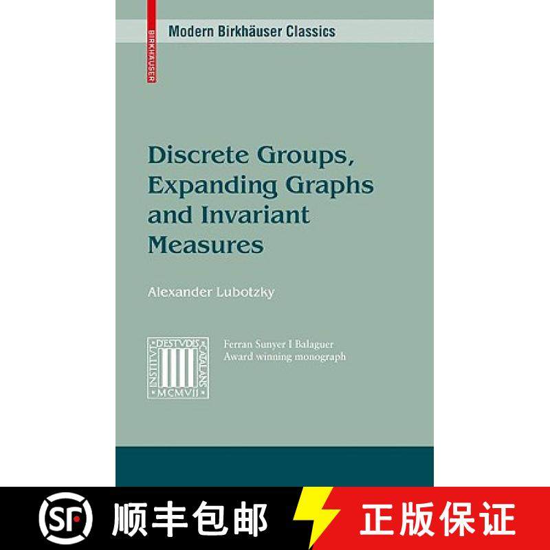 【3-4周达】Discrete Groups, Expanding Graphs and Invariant Measures [9783034603317]