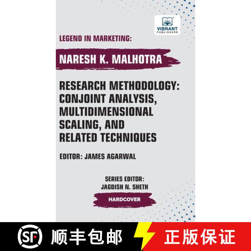 【3-4周达】Research Methodology: Conjoint Analysis, Multidimensional Scaling, and Related Techniques [9781636514222]