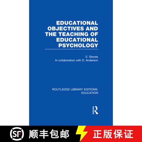 【3-4周达】精装 Educational Objectives and the Teaching of Educational Psychology [9780415678421]