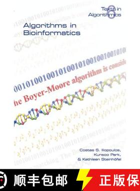 【3-4周达】Algorithms in Bioinformatics [9781904987369]