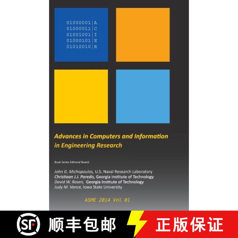 预订 Advances in Computers and Information in Engineering Research: Volume 1 [9780791860328]