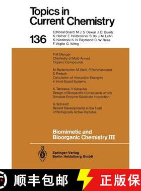 【3-4周达】Biomimetic and Bioorganic Chemistry III [9783662151723]