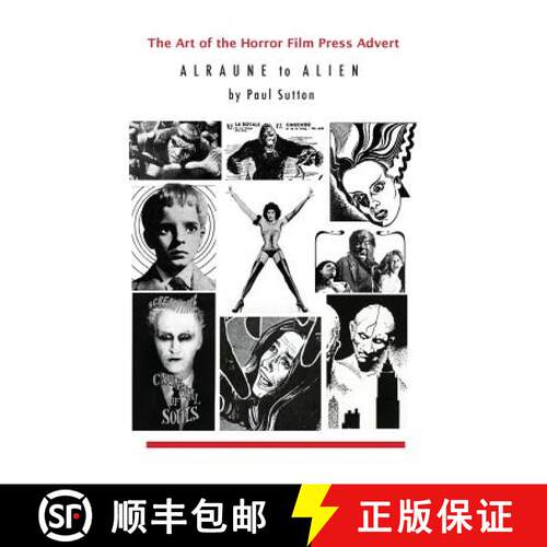 【3-4周达】The Art of the Horror Film Press Advert: Alurane to Alien [9781999723132]