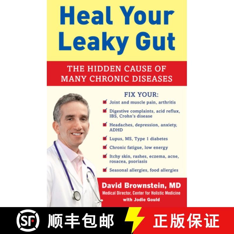 【3-4周达】精装 Heal Your Leaky Gut : The Hidden Cause of Many Chronic Diseases [9781630060800]图片