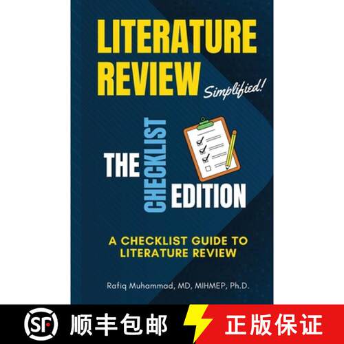 【3-4周达】Literature Review Simplified: The Checklist Edition: A Checklist Guide to Literature Review [9789198900798]