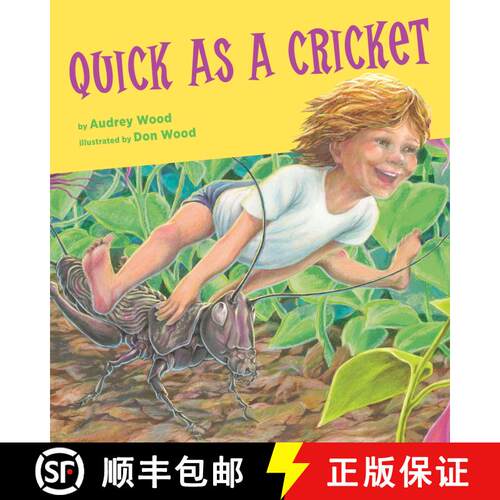 【3-4周达】精装 Quick as a Cricket [9780358362623]