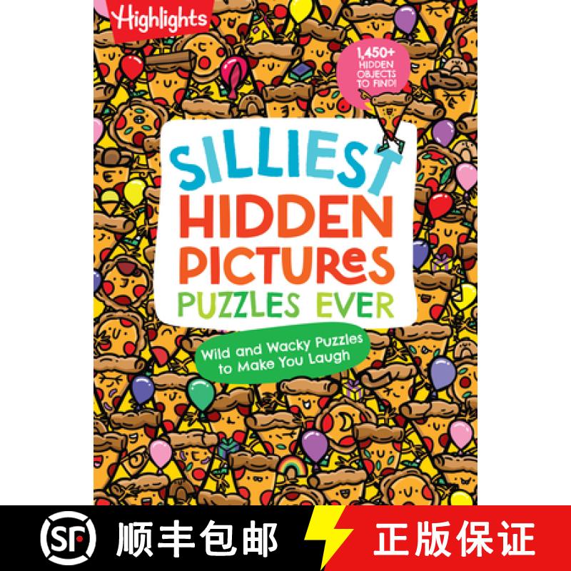 【3-4周达】Silliest Hidden Pictures Puzzles Ever: 144 Pages of Silly Puzzles, Tongue Twisters, Jokes ... [9781639621521]