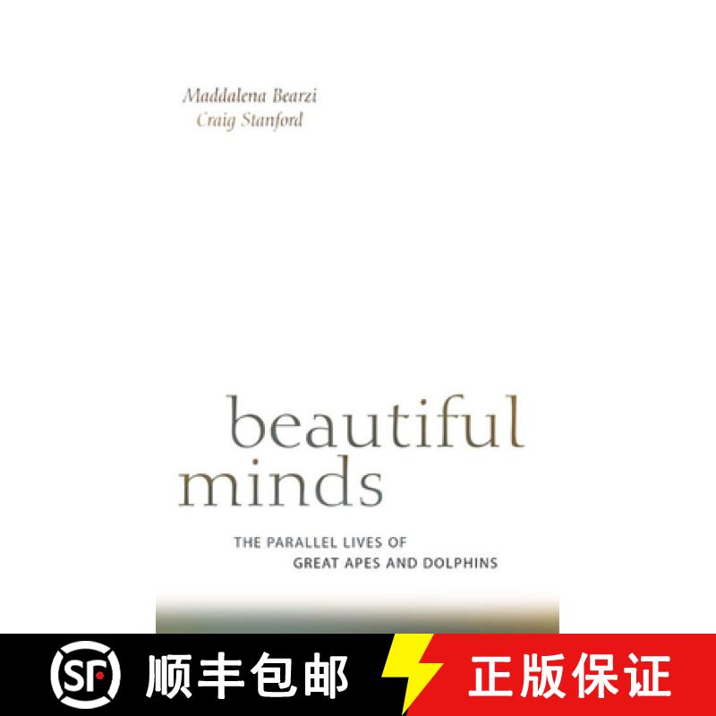 【3-4周达】Beautiful Minds: The Parallel Lives of Great Apes and Dolphins [9780674046276]