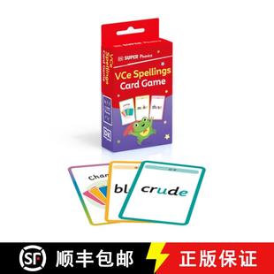 【3-4周达】DK Super Phonics VCe Spellings Card Game [9780593967256]